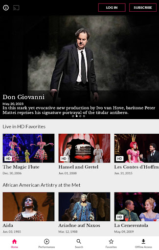 Met Opera on Demand Screen 2