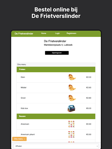 De Frietverslinder Screen 3