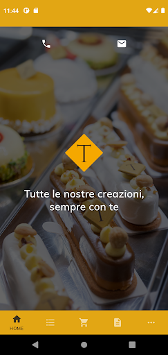 Android application Pasticceria Tommasini Riccione screenshort