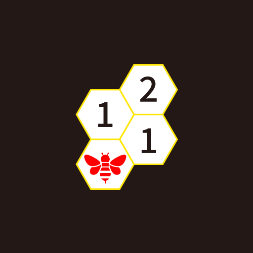 六角形マインスイーパー －Bee Sweeper－ logo