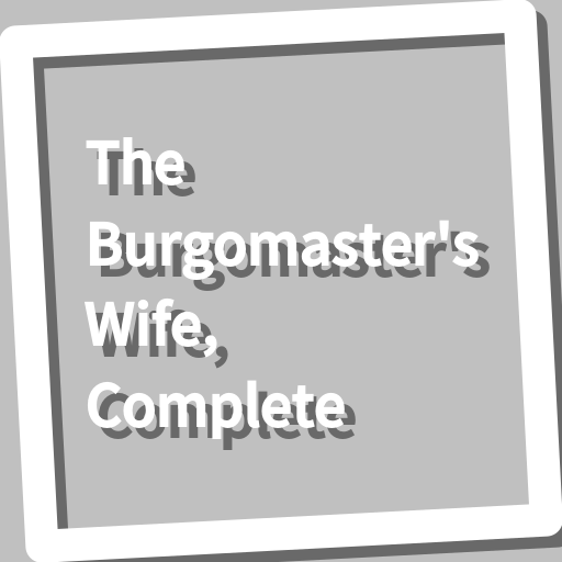 Book, The Burgomasters Wife, logo