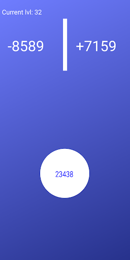 Merge circles +- offline game Screen 3