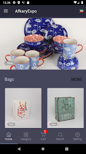 Android application AfkaryExpo screenshort