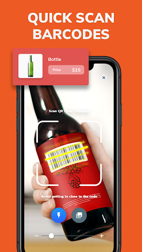 Fast QR & Barcode Reader Screen 2