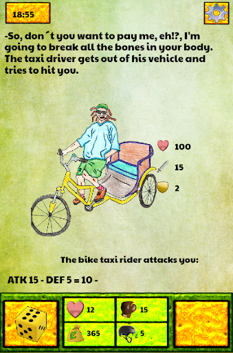 Android application FOD - Text adventure (CYOA) screenshort