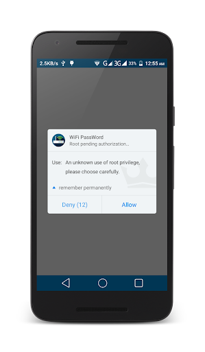 WiFi Password Viewer Root - sh Screen 2