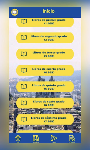 Android application Libros de Educación Ecuador screenshort