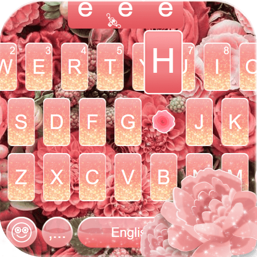 Luxury Rose Keyboard Theme  Icon