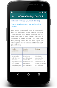 Captura 2 Software Testing android