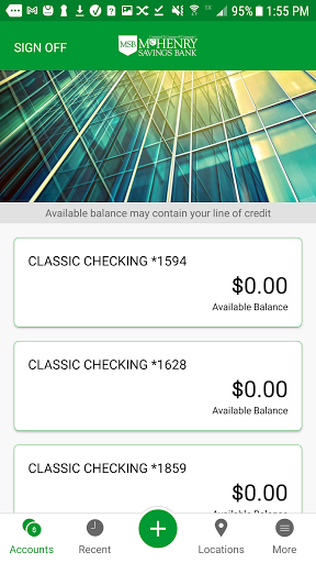 McHenry Savings Mobile Screen 2