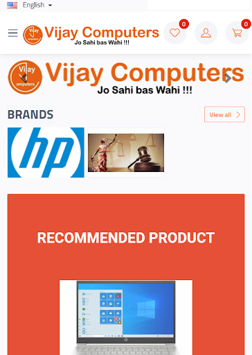 Vijay Computers Screen 2