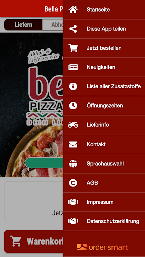 Bella Pizza Stuttgart Screen 3