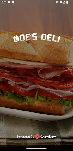 Android application Moe's Deli & Catering screenshort