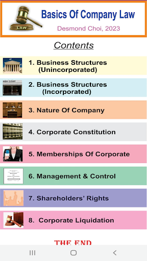 Basics Of Company Law