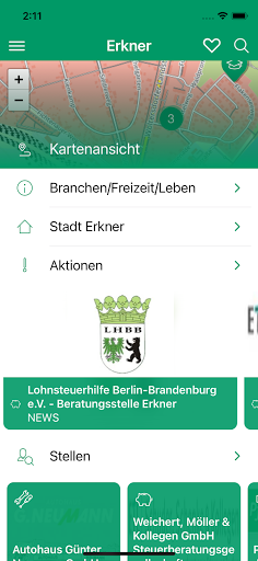 Erkner • app|ONE Screen 2