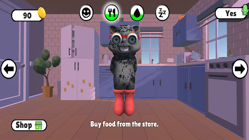 Talking Joe - Demon Cat Screen 2
