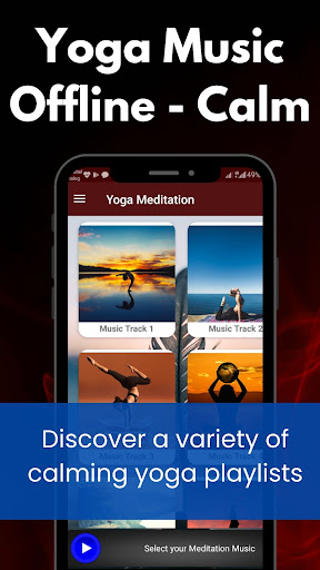 Android application Yoga Music Offline - Calm screenshort