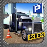 3D Truck Driving School icon