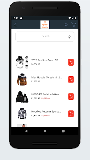 My Web Store Shopping Screen 2