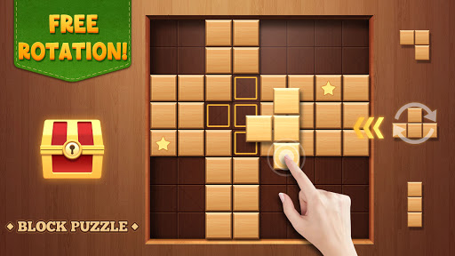Wood Block Puzzle - Free Classic Brain Puzzle Game apkpoly screenshots 7
