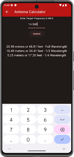 Ham Radio Toolbox by KJ7IAZ Screen 2