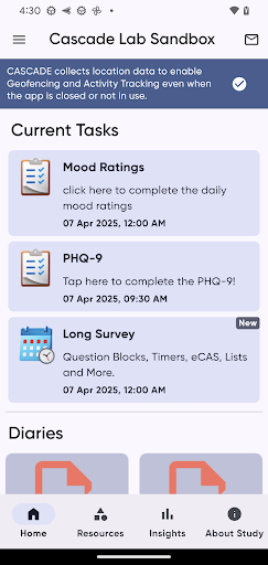 App preview