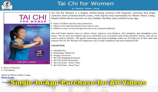 Screenshot 2 Tai Chi for Women (YMAA) android