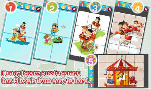 Amusement Park Cards Screen 2