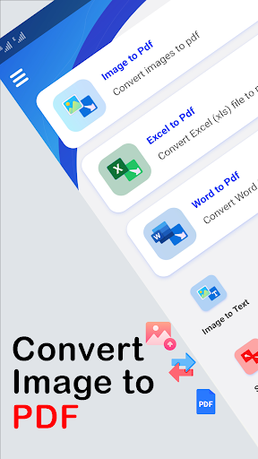 Android application JPG To PDF, Pdf Combiner screenshort