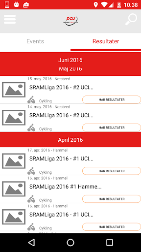 DCU Kalender Screen 3