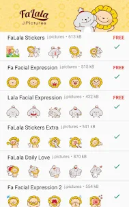 FaLala Stickers for WhatsApp