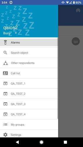 Android application Zafe screenshort
