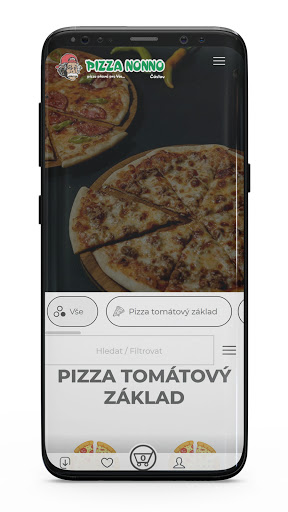 Android application Pizza Nonno screenshort