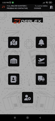 Android application Deblex screenshort