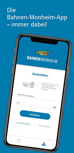 Android application BahnenMonheim screenshort