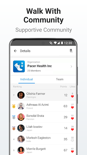 Pacer Pedometer & Step Counter - Health & Fitness - apps