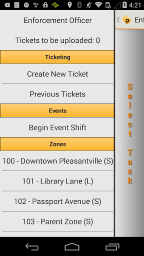 Passport OpsMan Mobile Screen 2