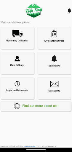 PNW Fresh Foods- Home Delivery Screen 2