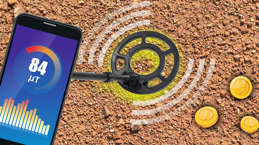 Metal and gold detector