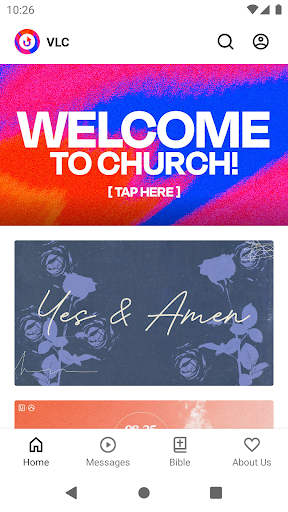 Android application Vertical Life Church - GA screenshort