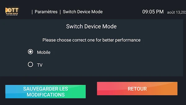 OTT PLAYER GOLD screenshot 15