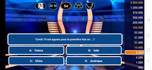 Qui va gagner deux millions Screen 2