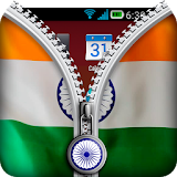 Hindi Flag Pattern Lock Screen icon