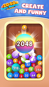 2048 Ball Master-Tap To Win Mod Apk Download – for android screenshots 1