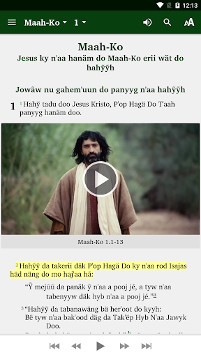 Android application Nadëb Bíble screenshort