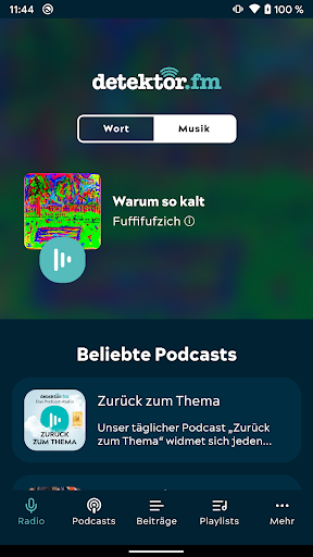detektor.fm beta Screen 3