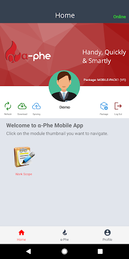 AlphaPhe Screen 2