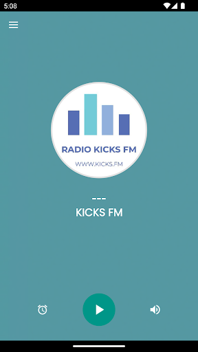 Android application KICKS FM screenshort