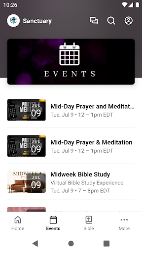 Sanctuary Church Indianapolis Screen 2