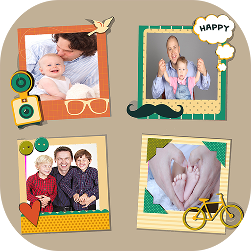 Photo Frames For Fathers Day  Icon
